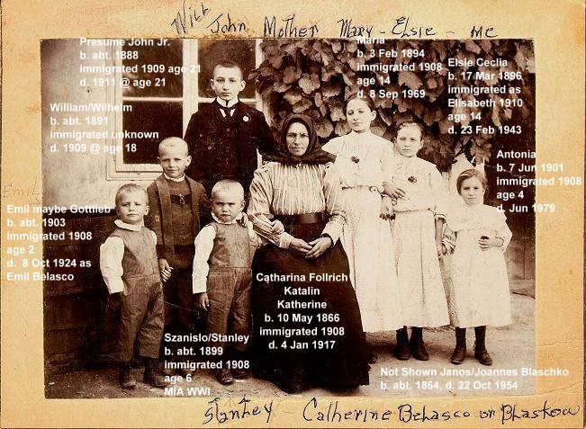 Blaschko Family about 1907