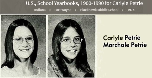 Carlyle & Marchale Petrie-Blackhawk-Middle-School-FtWayne-IN-1974
